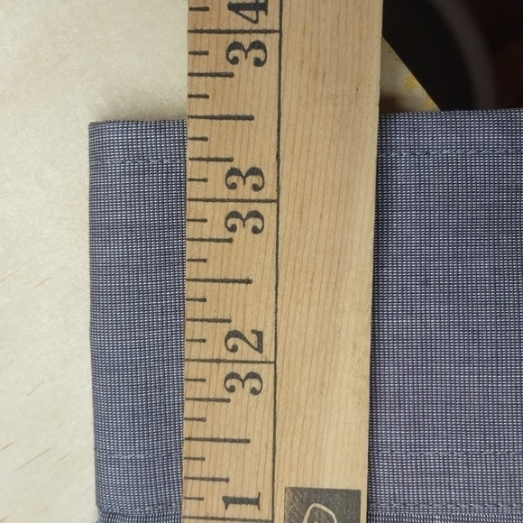 Stafford Wrinkle Free Men’s Button Down 15.5  36/37, Gray - Picture 11 of 12